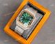 New Cartier Alberto Santos-Dumont Men Watch Green Dial Sapphire Crystal Swiss Quality (2)_th.jpg